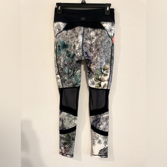 Calia Women’s Leggings Small Tropical Colorful Floral Activewear Workout - Picture 7 of 17